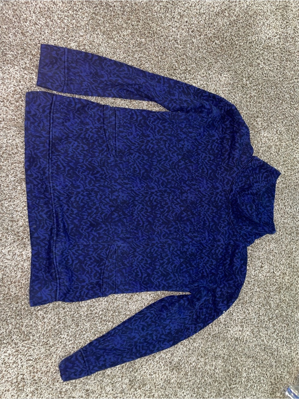 Women’s Blue Turtleneck Sweater - Classic Knit
